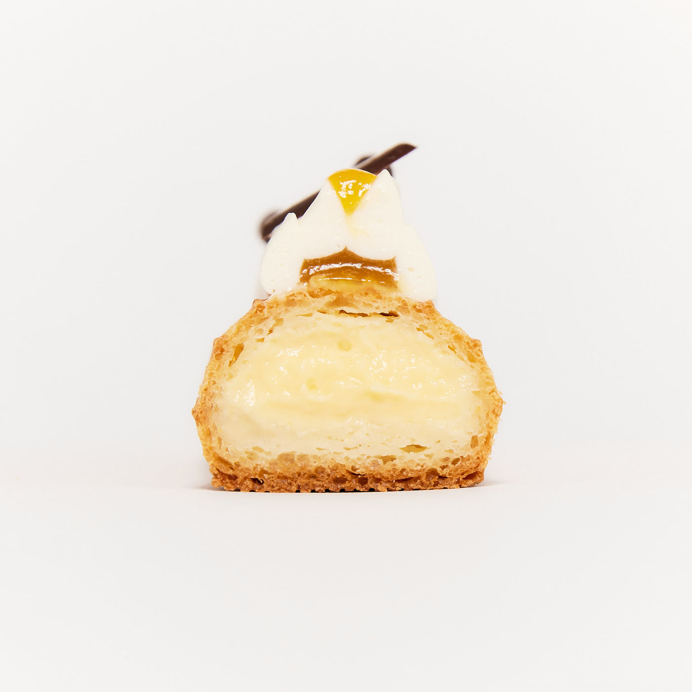 Weißeschokolade - Passionsfrucht Éclair