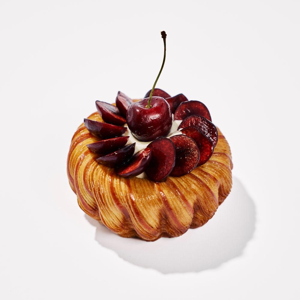 Cherry, chocolate & tonka danish (weekend only)
