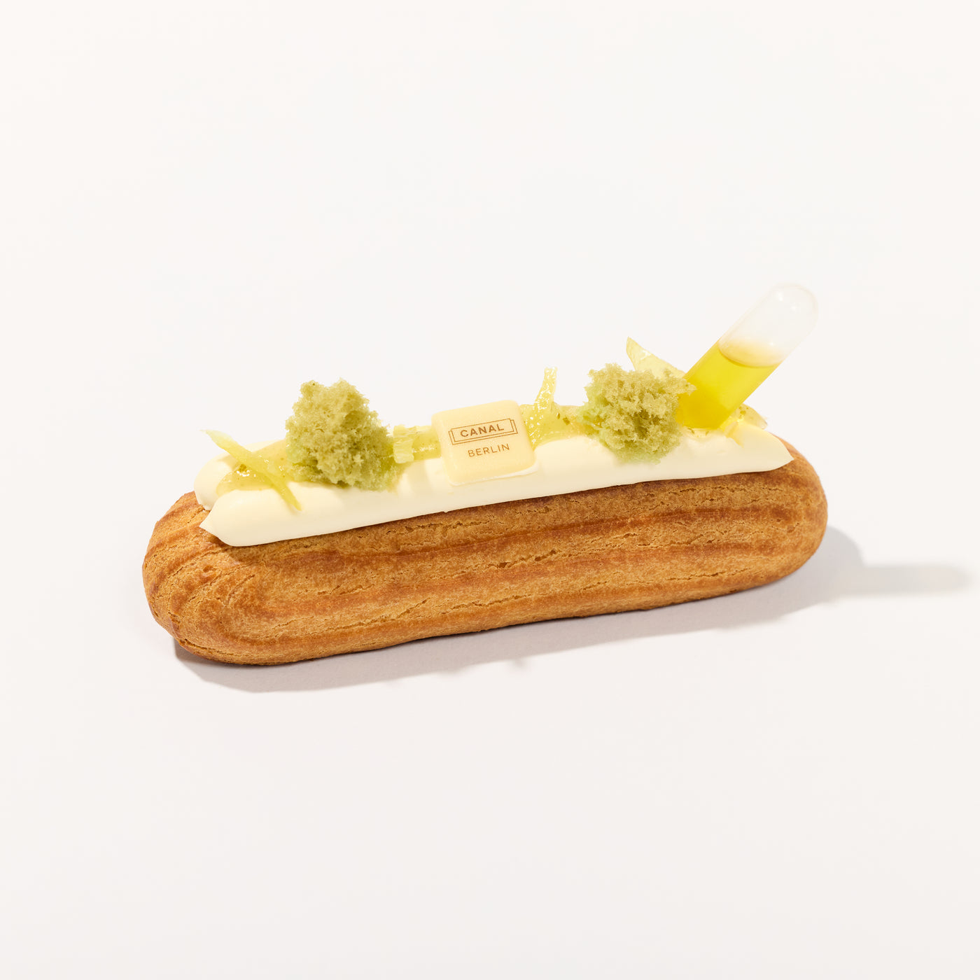 Bergamot Olive Oil Basil eclair