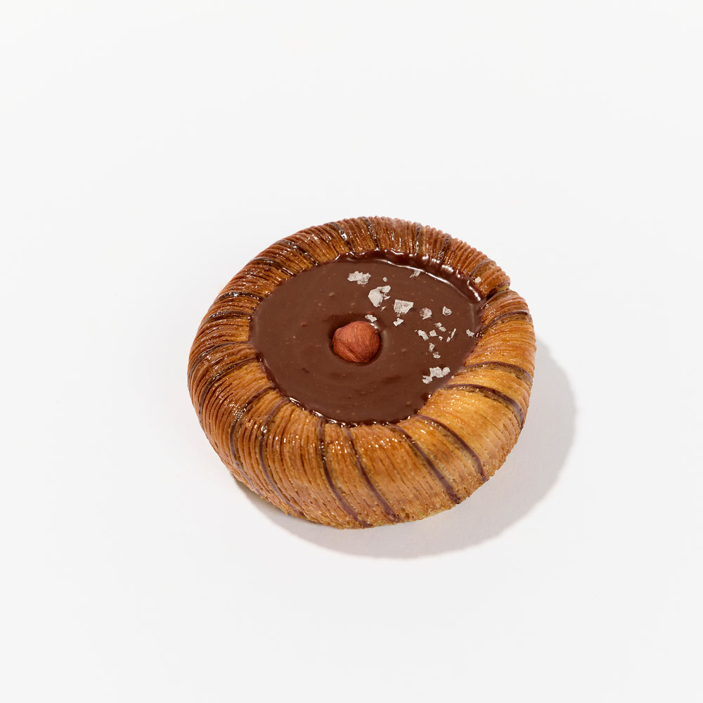Hazelnut gianduja danish