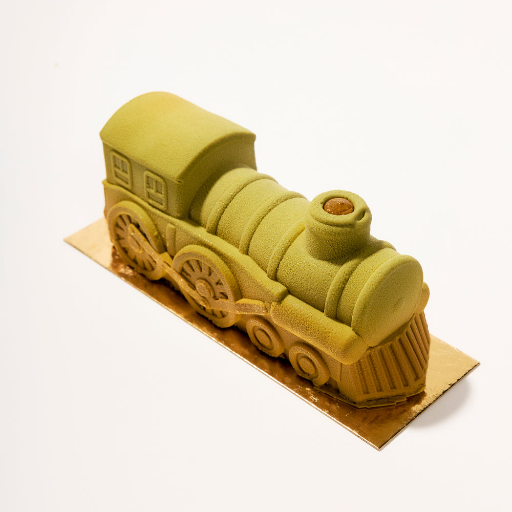 Locomotive Pistachio & Citrus Fruit Entremet-  8 to 10 servings pick up only CANAL  Linienstrasse