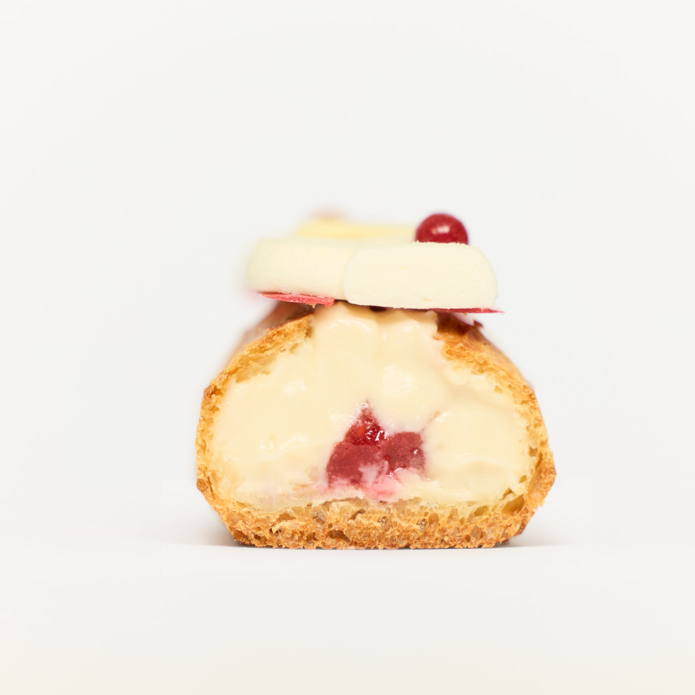 Raspberry Oolong eclair - Holiday special