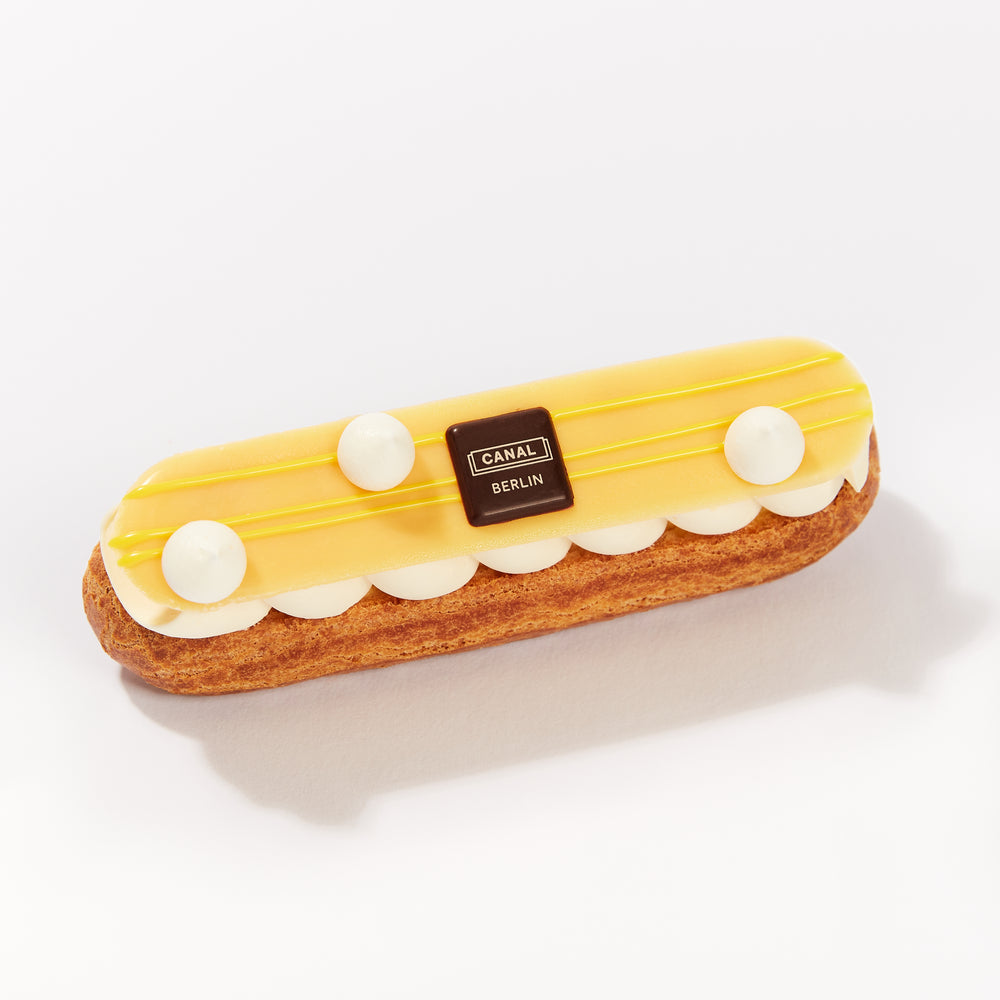 Weißeschokolade - Passionsfrucht Éclair